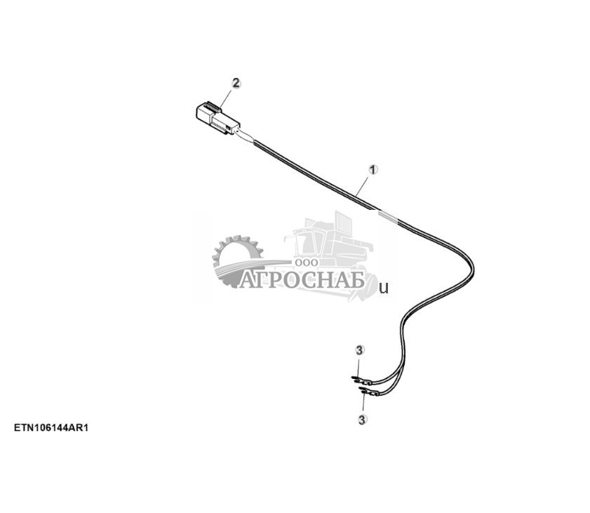 Жгут проводов, переключатель замедлителя - ST771862 371.jpg